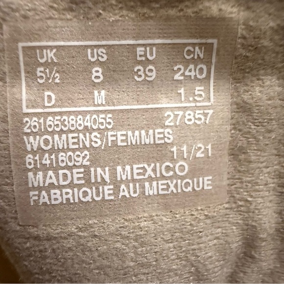 Clarks Collection Laurieann Rae Sandals Women’s Size 8M Taupe Metallic Comfort - Picture 11 of 15